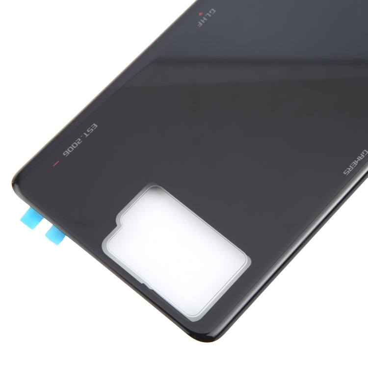 For Asus ROG Phone 8 Pro AI2401 AI2401_A Global Original Glass Battery Back Cover(Bright Black)