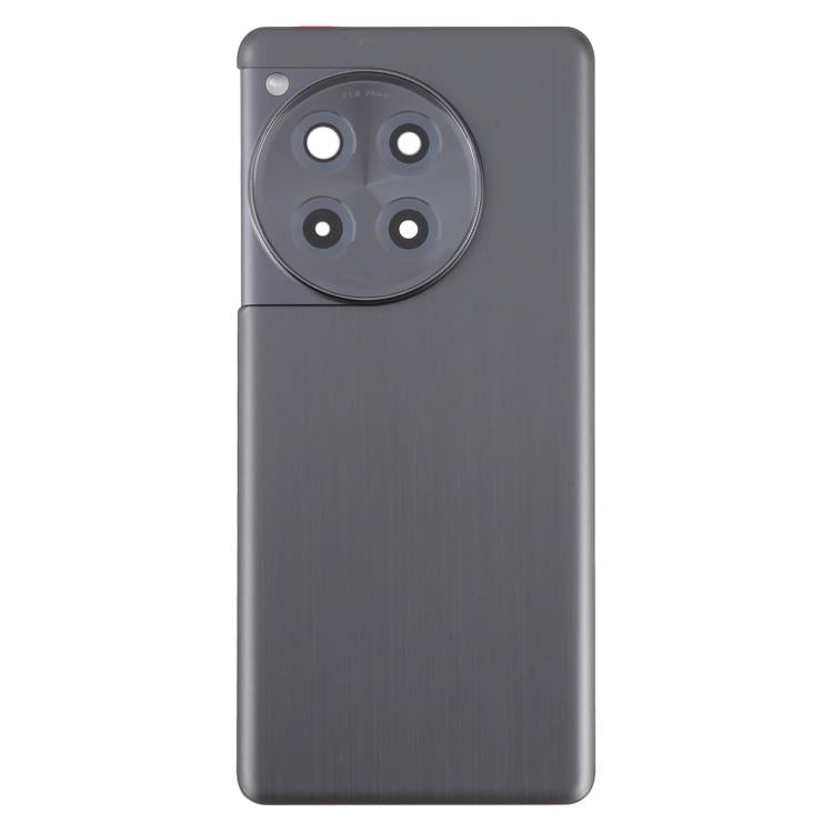 For OnePlus Ace 3 Battery Back Cover with Camera Lens Cover(Black)