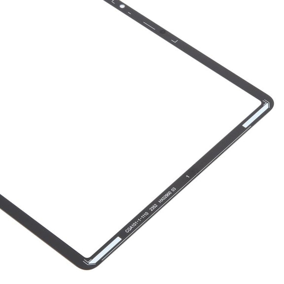 For Huawei MatePad 11.5 2024 BTKR-W00 Front Screen Outer Glass Lens, Bright Version (Jet Black)