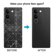 For vivo V29 OEM Battery Back Cover(Black)