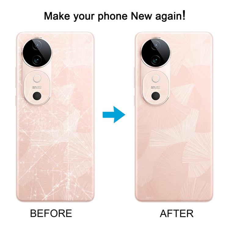 For vivo S19 OEM Battery Back Cover(White)