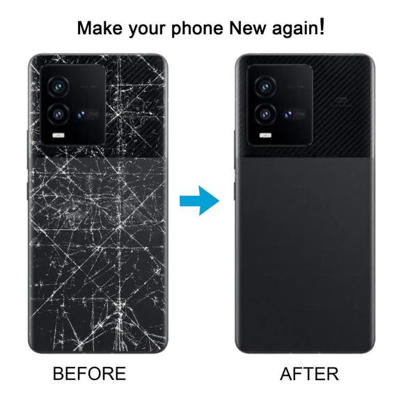 For vivo iQOO 10 OEM Battery Back Cover(Black)