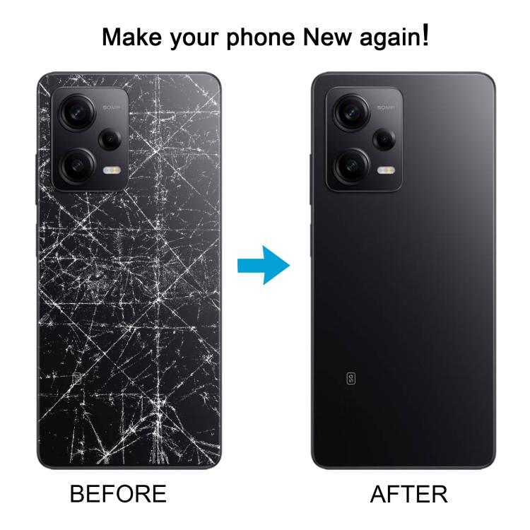 For Xiaomi Redmi Note 12 Pro+ 5G OEM Battery Back Cover(White)