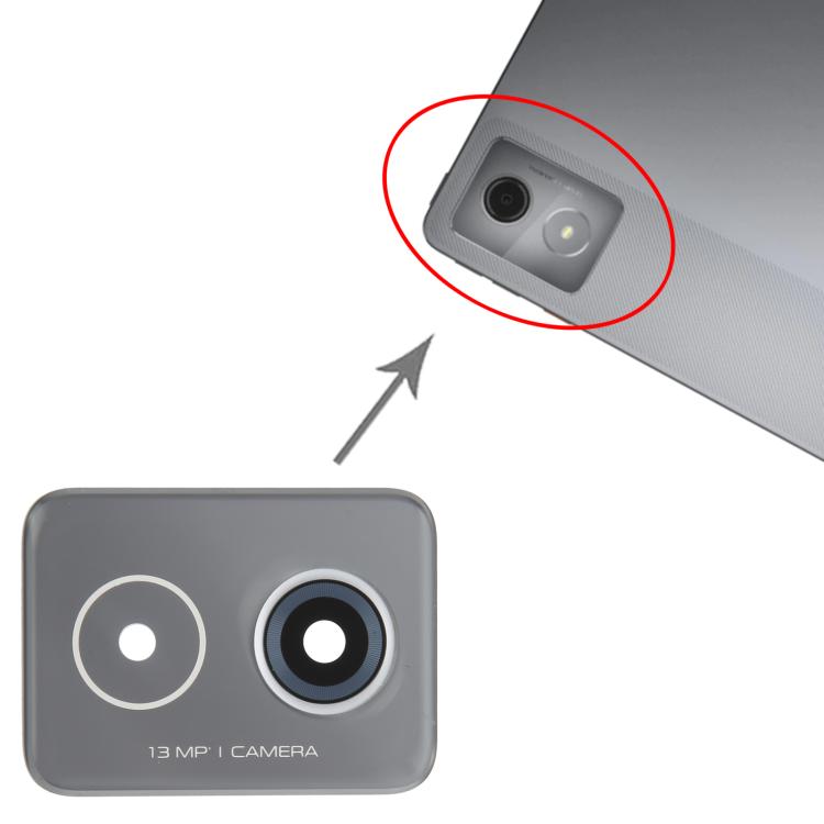 For Lenovo Tab K11 Plus TB352FU Original Back Camera Lens (Grey)