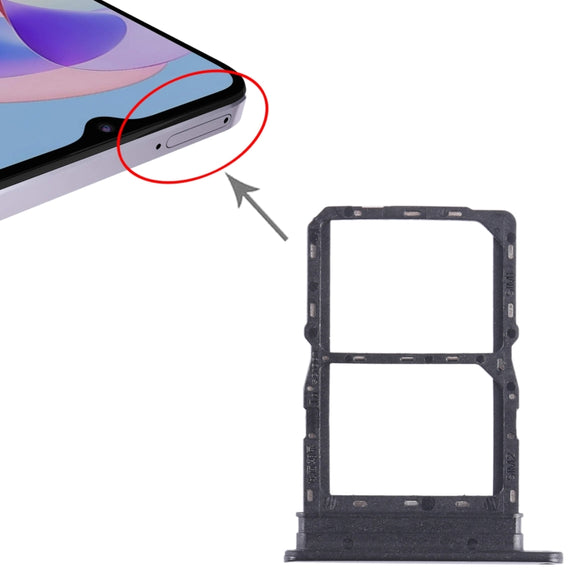 For Honor Play 40 Plus SIM + SIM Card Tray (Black)