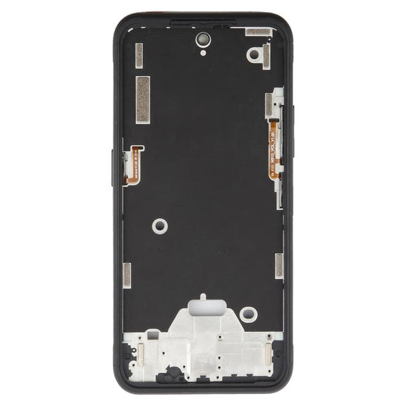 For Nokia XR20 Original Front Housing LCD Frame Bezel Plate (Black)
