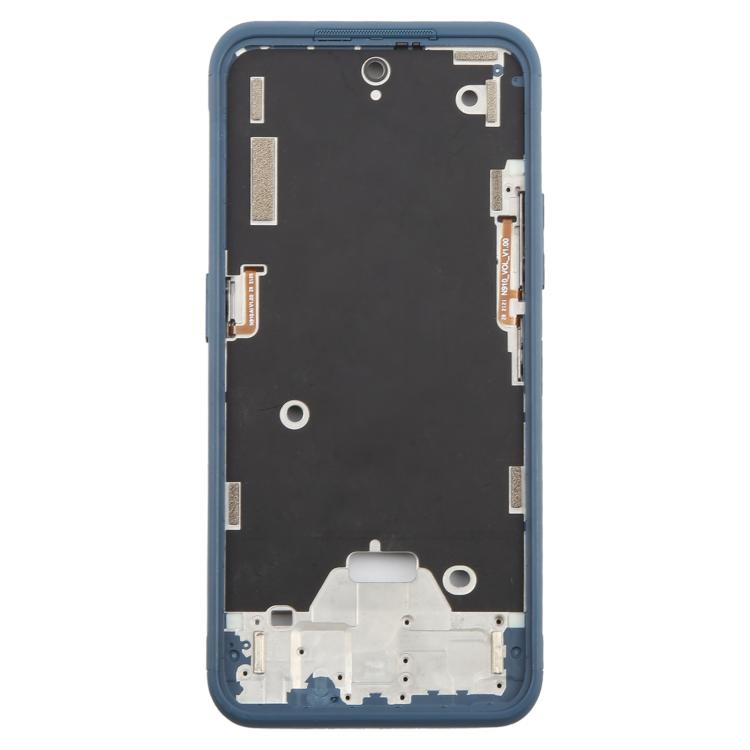 For Nokia XR20 Original Front Housing LCD Frame Bezel Plate (Blue)