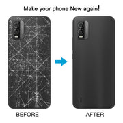For Nokia C210 Original Battery Back Cover(Black)