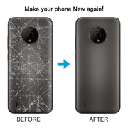 For Nokia C200 Original Battery Back Cover(Black)