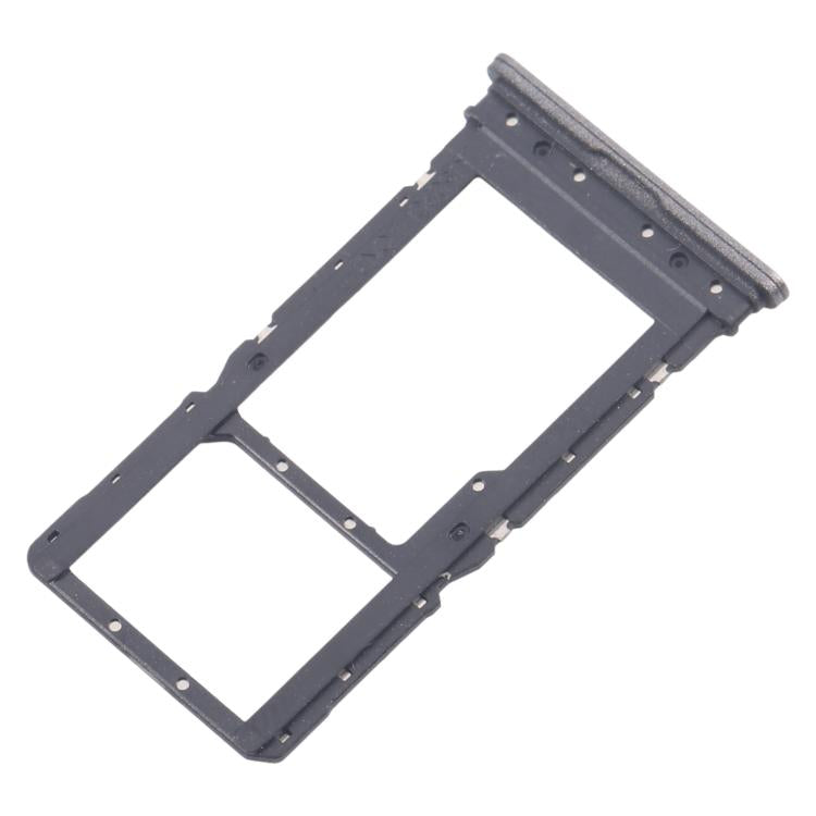 For Nokia C110 Original SIM Card Tray + Micro SD Card Tray (Black)