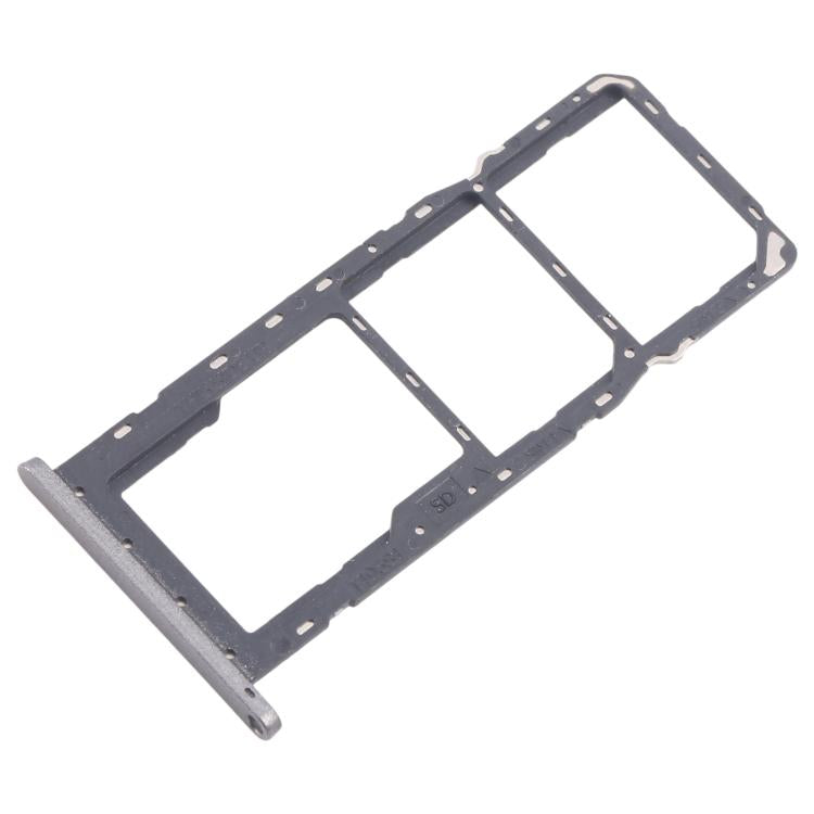 For Nokia C31 Original SIM Card Tray + SIM Card Tray + Micro SD Card Tray (Grey)