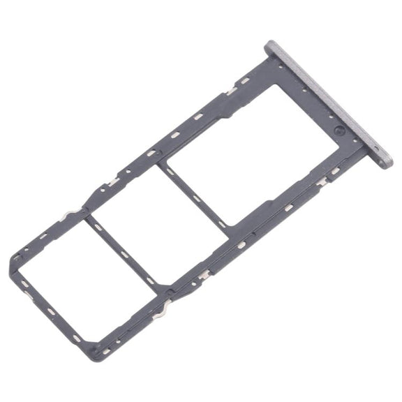 For Nokia C31 Original SIM Card Tray + SIM Card Tray + Micro SD Card Tray (Grey)