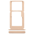 For Nokia G50 Original SIM Card Tray + SIM Card Tray / Micro SD Card Tray (Gold) - Card Tray by PMc TechLife | Online Shopping South Africa | PMc TechLife | Buy Now Pay Later Mobicred