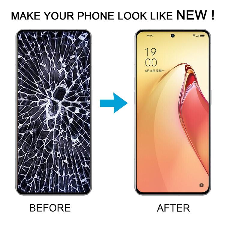 For OPPO Reno8 Pro 5G CPH2357 Original AMOLED Material LCD Screen with Digitizer Full Assembly