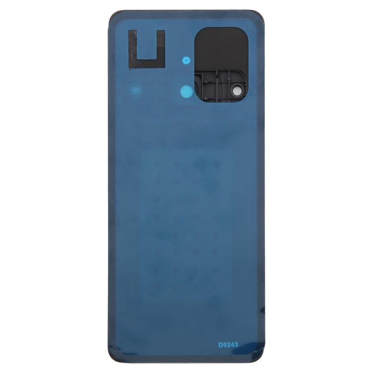 For ZTE nubia Focus Glass Battery Back Cover with Adhesive / Camera Lens Cover(Black)