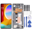 For LG Velvet 5G US Version Original LCD Screen Digitizer Full Assembly with Frame (Silver) - For LG by PMC TechLife | Online Shopping South Africa | PMC TechLife | Buy Now Pay Later Mobicred