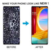 For LG Velvet 5G US Version Original LCD Screen Digitizer Full Assembly with Frame (Silver)