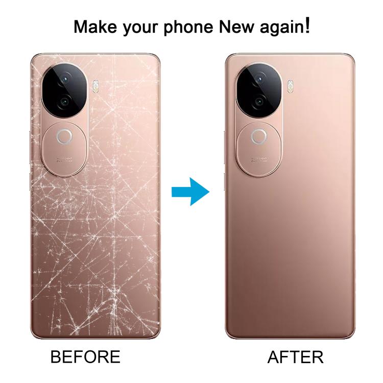 For vivo V40e Battery Back Cover with Camera Lens Cover(Green)