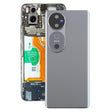 For vivo V40 Battery Back Cover with Camera Lens Cover(Gray) - Back Cover by PMc TechLife | Online Shopping South Africa | PMc TechLife | Buy Now Pay Later Mobicred