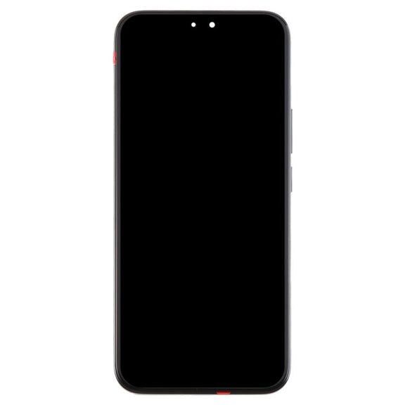 For Honor X60i Original LCD Screen Digitizer Full Assembly with Frame (Black)