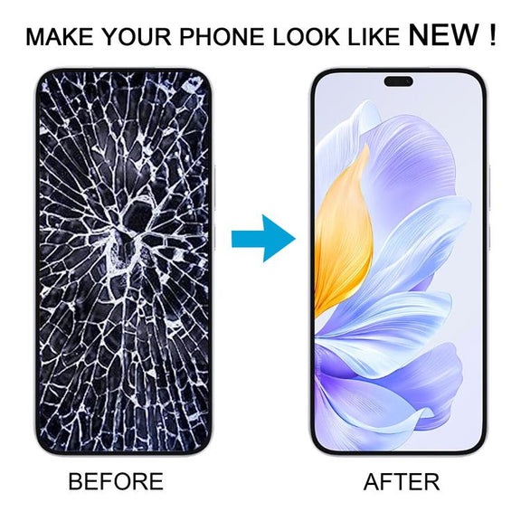 For Honor X60i Original LCD Screen Digitizer Full Assembly with Frame (Silver)