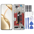 For Honor 200 Original LCD Screen Digitizer Full Assembly with Frame (Silver) - LCD Screen by PMc TechLife | Online Shopping South Africa | PMc TechLife | Buy Now Pay Later Mobicred