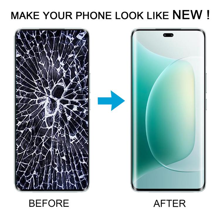 For Honor 300 Pro Original LCD Screen Digitizer Full Assembly with Frame (Silver)