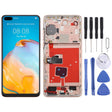 For Huawei P40 TFT LCD Screen Digitizer Full Assembly with Frame, Not Supporting Fingerprint Identification (Pink) - LCD Screen by PMc TechLife | Online Shopping South Africa | PMc TechLife | Buy Now Pay Later Mobicred