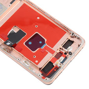 For Huawei P40 TFT LCD Screen Digitizer Full Assembly with Frame, Not Supporting Fingerprint Identification (Pink)