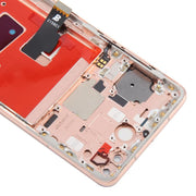 For Huawei P40 TFT LCD Screen Digitizer Full Assembly with Frame, Not Supporting Fingerprint Identification (Pink)