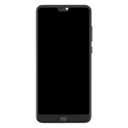 For Huawei P20 Pro TFT LCD Screen Digitizer Full Assembly with Frame, Not Supporting Fingerprint Identification (Blue)