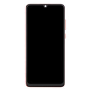 For Huawei P30 TFT LCD Screen Digitizer Full Assembly with Frame, Not Supporting Fingerprint Identification (Red)