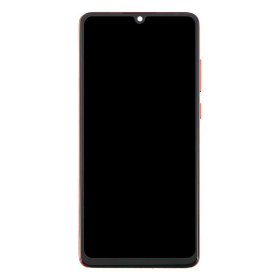 For Huawei P30 TFT LCD Screen Digitizer Full Assembly with Frame, Not Supporting Fingerprint Identification (Red)