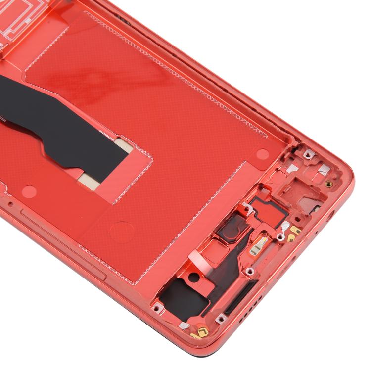 For Huawei P30 TFT LCD Screen Digitizer Full Assembly with Frame, Not Supporting Fingerprint Identification (Red)
