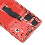 For Huawei P30 TFT LCD Screen Digitizer Full Assembly with Frame, Not Supporting Fingerprint Identification (Red)