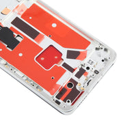 For Huawei P40 Pro TFT LCD Screen Digitizer Full Assembly with Frame, Not Supporting Fingerprint Identification (Silver)