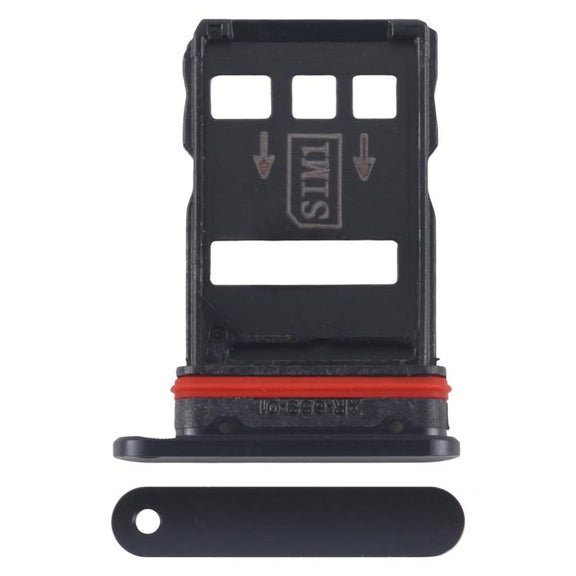 For ZTE nubia RedMagic 6 Pro NX669J-P SIM Card Tray + SIM Card Tray (Black)