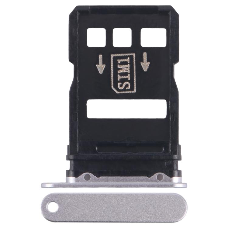 For ZTE nubia RedMagic 8s Pro SIM Card Tray + SIM Card Tray (Silver)
