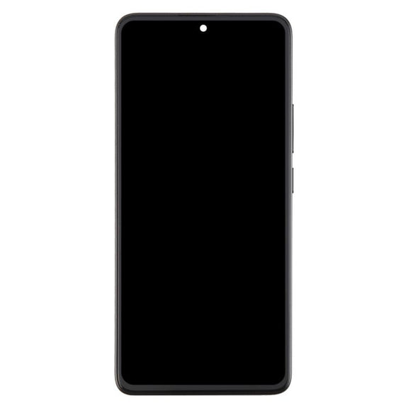 For Xiaomi Redmi Note 14 5G India AMOLED Original LCD Screen Digitizer Full Assembly with Frame (Black)