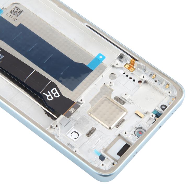 For Xiaomi Redmi Turbo 4 AMOLED Original LCD Screen Digitizer Full Assembly with Frame (Blue)