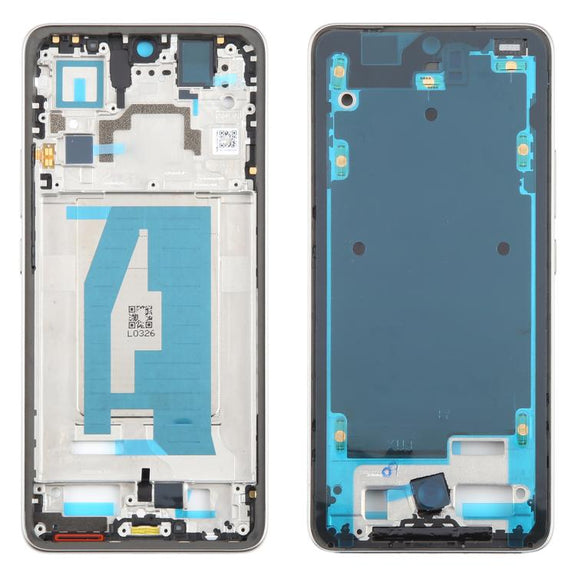 For Xiaomi 14T Original Middle Frame Bezel Plate (Silver)