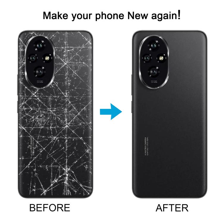 For Honor 200 OEM Battery Back Cover with Camera Lens Cover(White)