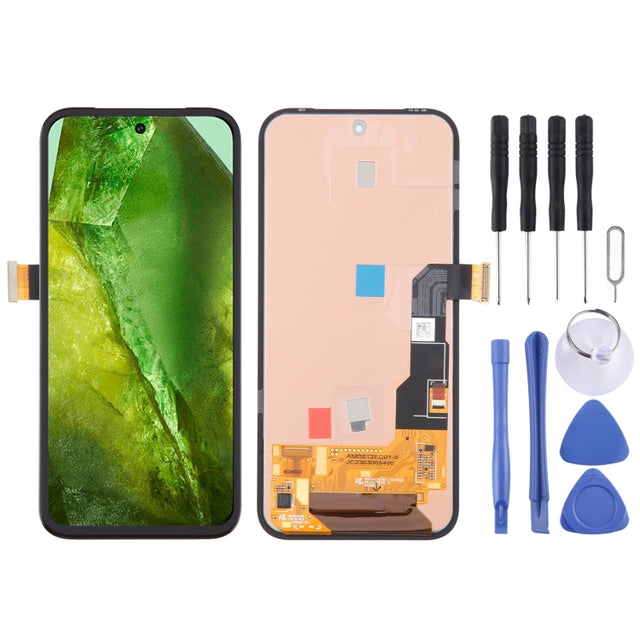 For Google Pixel 8A GKV4X G6GPR G8HHN Original OLED LCD Screen with Digitizer Full Assembly