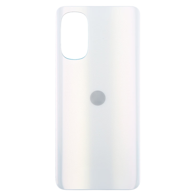 For Motorola Moto G71s Original Battery Back Cover(White)