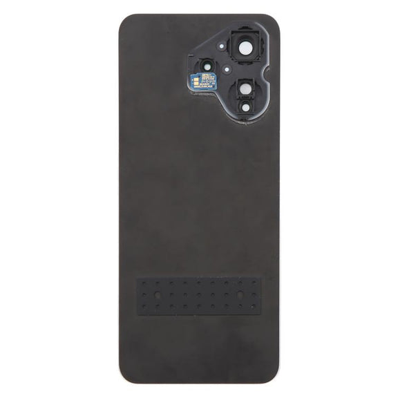 For Boost Celero 5G 2024 Glass Battery Back Cover(Orange)