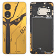 For ZTE nubia Neo 2 Z2352N Plastic Battery Back Cover with Camera Lens Cover(Yellow) - For ZTE by PMc TechLife | Online Shopping South Africa | PMc TechLife | Buy Now Pay Later Mobicred
