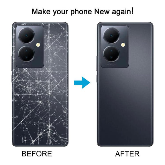 For vivo Y78+ 5G Original Back Cover(Black)