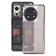 For OnePlus 11 Back Cover with Camera Lens Cover(Transparent) - free shipping - PMc TechLife - Order now!