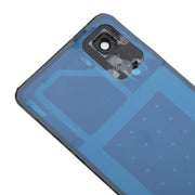 For ZTE nubia Neo 3 Plastic Battery Back Cover with Camera Lens Cover(Silver)