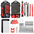 122 in 1 Precision Magnetic Screwdriver Kit (Red) - Screwdriver Set by PMC TechLife | Online Shopping South Africa | PMC TechLife | Buy Now Pay Later Mobicred